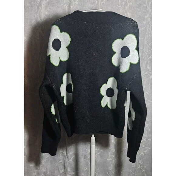 INDUSTRY REPUBLIC NORDSTROM Chunky Women's Daisy Cardigan Small Cottagecore Boho - Picture 5 of 8